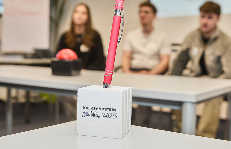 Impression vom AzubiTag 2025 der Kalksandsteinindustrie