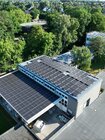 Photovoltaikanlage auf dem Dach der Bundesgeschäftsstelle des Bundesverbands Kalksandstein in Hannover